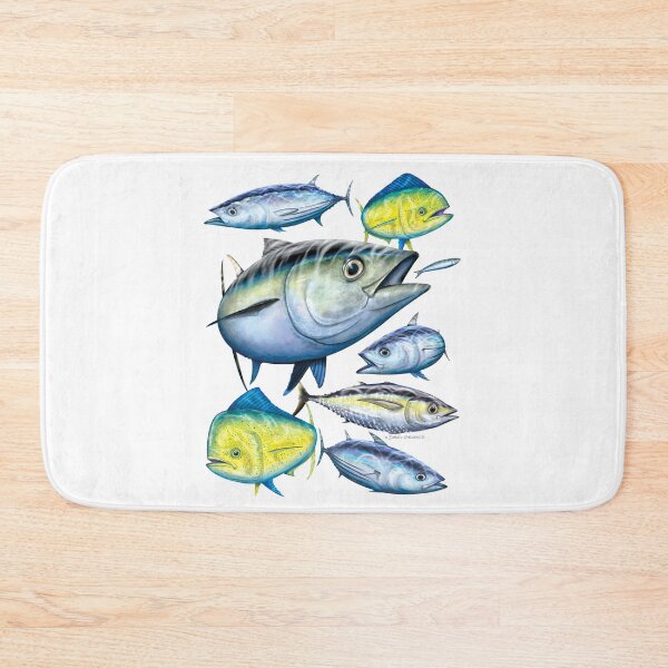Item preview, Mixed Tuna & Mahi Mahi designed and sold by David Pearce Marine Art.