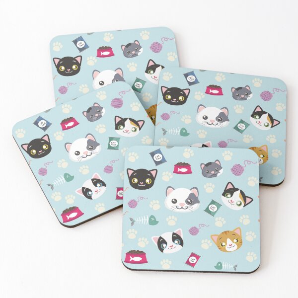 Item preview, Every Cute Cat Pattern With Toys, Food, Mice, Paws Graphic illustrations   designed and sold by MerchSpot.