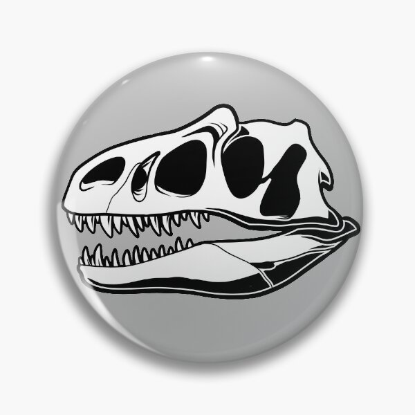 Item preview, Allosaurus Contrast Skull designed and sold by PaleoPanthera.
