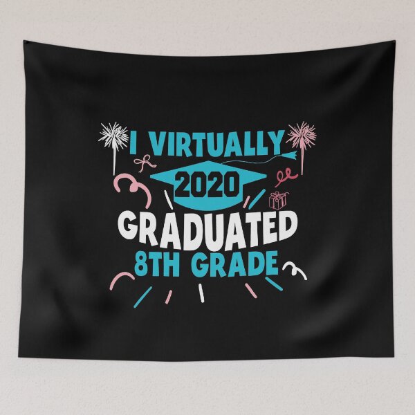 Item preview, i virtually graduated 8th grade in 2020 designed and sold by BAISSANE.