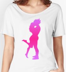Vegeta Bulma Silhouette Women's Relaxed Fit T-Shirt