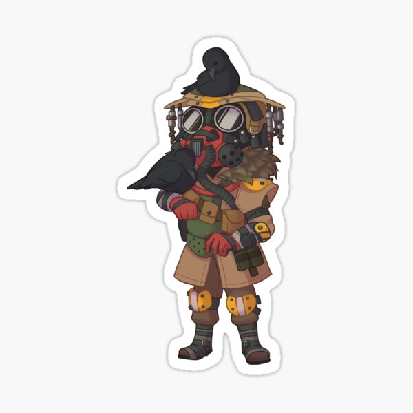 Apex Legends | Chibi Bloodhound by CryAllen Sticker