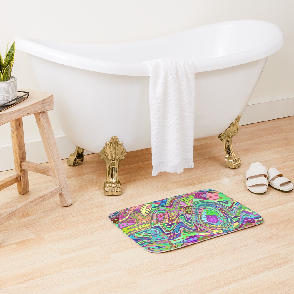 Item preview, Bath Mat designed and sold by RootSquare.