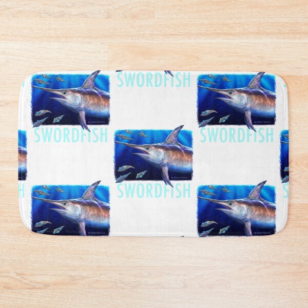 Item preview, Broadbill Swordfish, Night Moves designed and sold by David Pearce Marine Art.