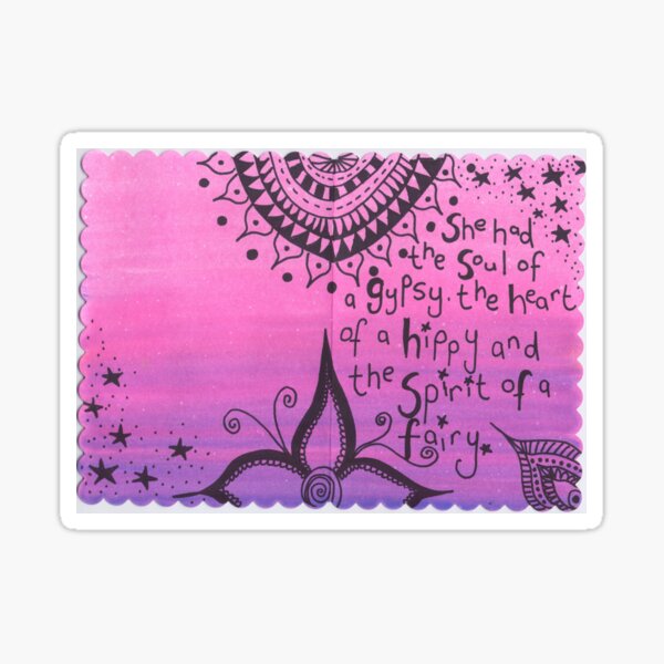Soul of a Gypsy Sticker