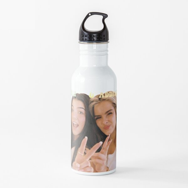 Addison y charli tiktok Botella de agua
