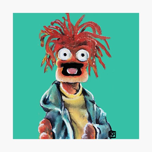 Pepe The King Prawn Fan Art Fotodruck