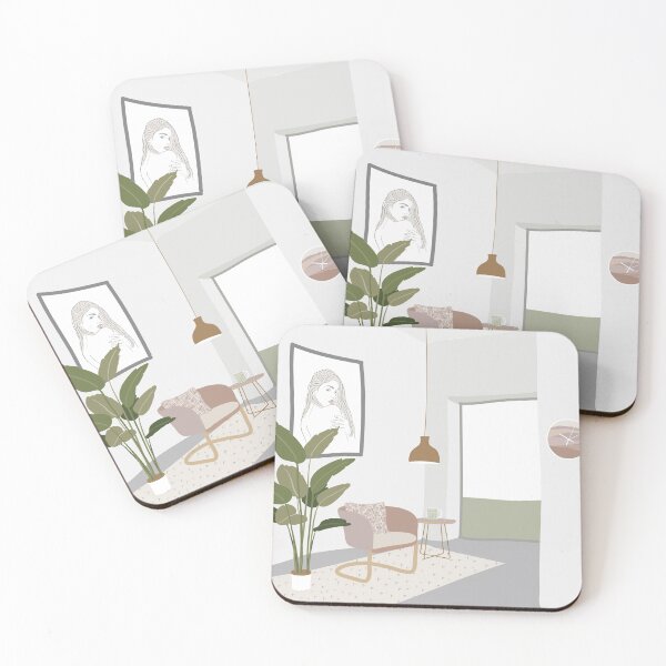 Item preview, Dream Living Room, Home Decor Interior Design Print designed and sold by designbycheyney.
