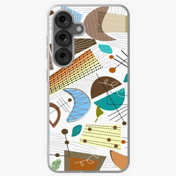 Item preview, Mid-Century Modern Abstract Earth Tones designed and sold by gailg1957.