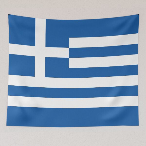 Item preview, Greece Flag designed and sold by Oliveirallan.