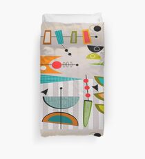 Mid-century Modern Abstract #55 Duvet Cover