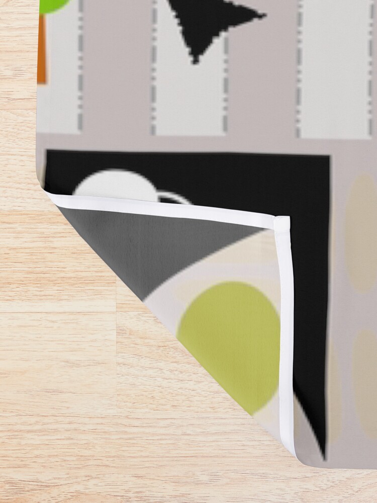 Alternate view of Mid-century Modern Abstract #55 Shower Curtain