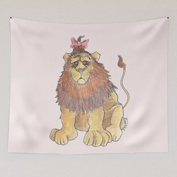 Item preview, Cowardly Lion, King of the Forest of Oz. designed and sold by dencob.