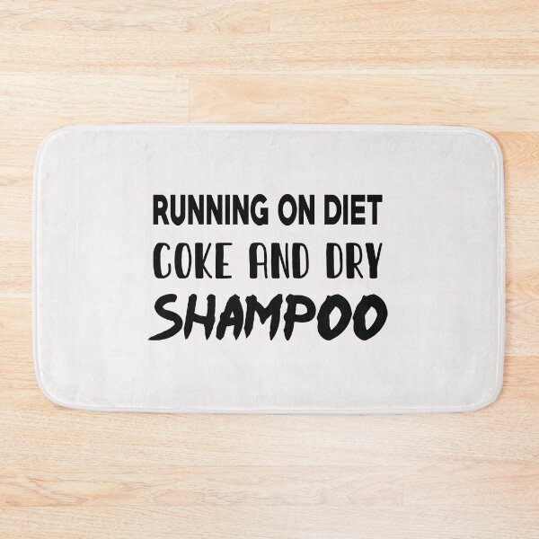 Item preview, running on diet coke and dry shampoo T-Shirt Slim Fit T-Shirt designed and sold by sfyn-na.