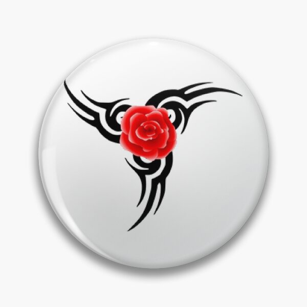 Item preview, Traditional Rose tattoo for women and flower for beautiful girl designed and sold by Dadya.
