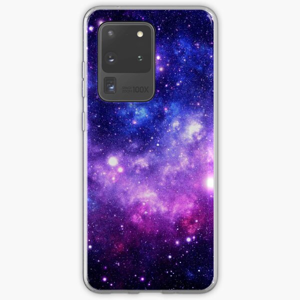 Aperçu de l'œuvre Nébuleuse de la galaxie violette et bleue créée et vendue par 2sweetsDesign.