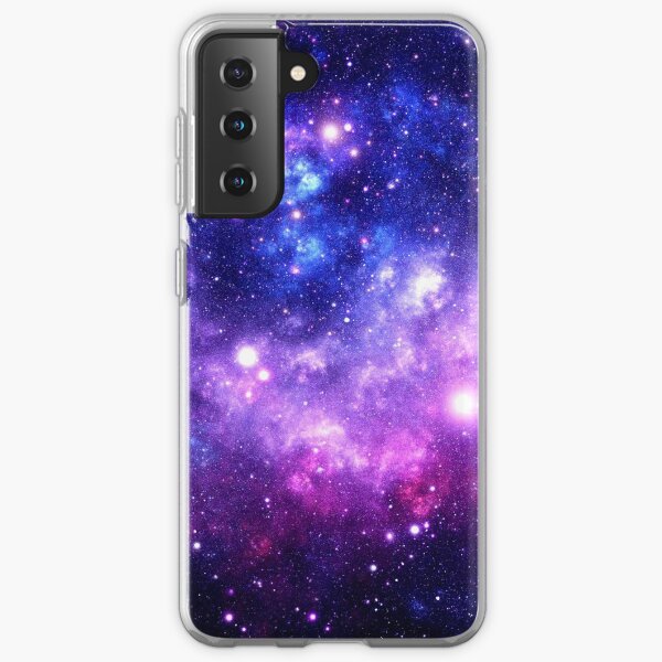 Purple Blue Galaxy Nebula Samsung Galaxy Soft Case