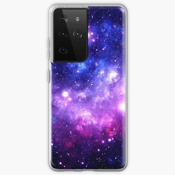 Aperçu de l'œuvre Nébuleuse de la galaxie violette et bleue créée et vendue par 2sweetsDesign.