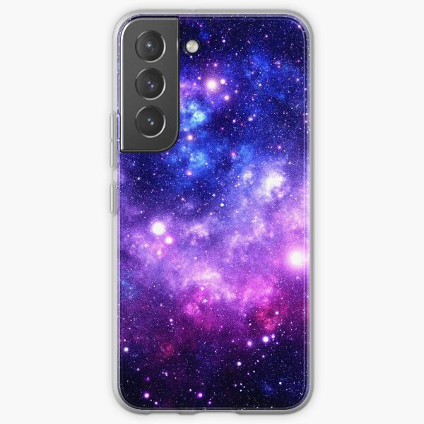Purple Blue Galaxy Nebula Samsung Galaxy Soft Case