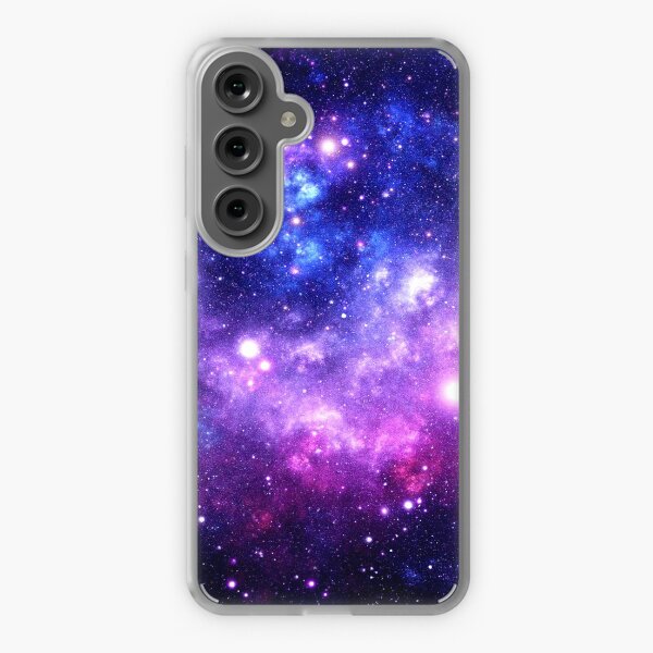 Aperçu de l'œuvre Nébuleuse de la galaxie violette et bleue créée et vendue par 2sweetsDesign.