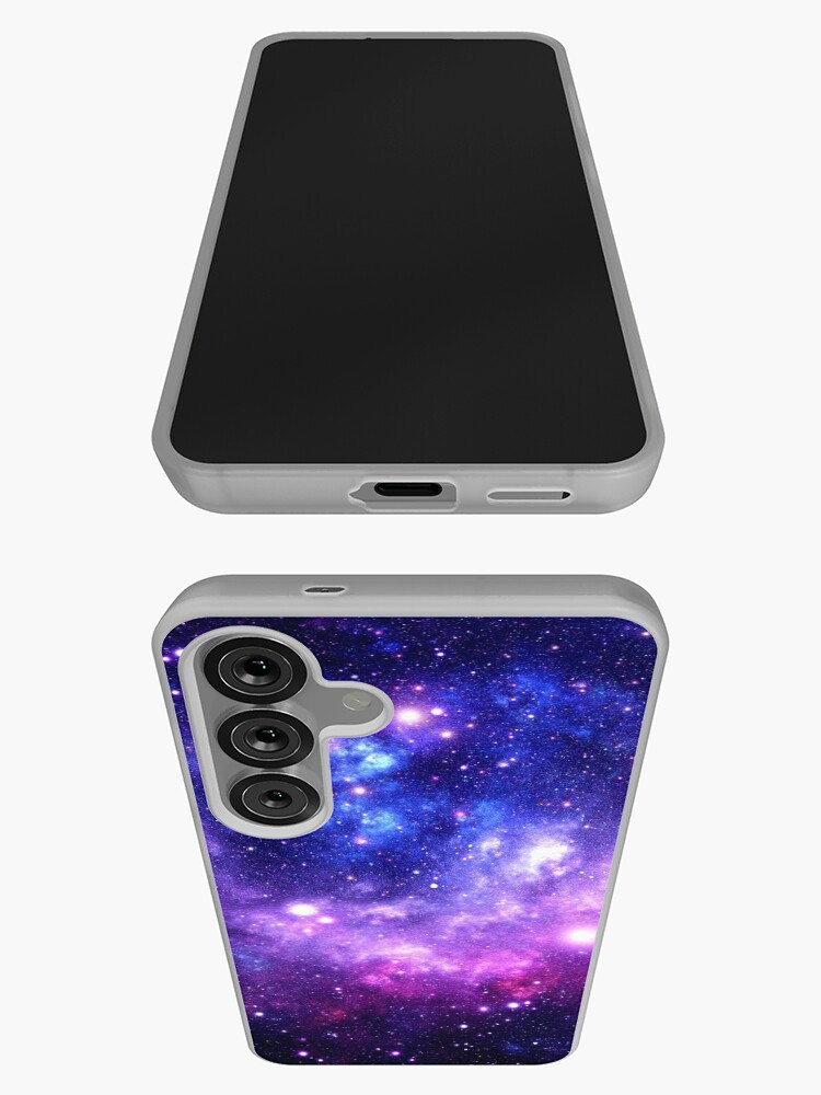 Thumbnail 3 of 4, Samsung Galaxy Phone Case, Purple Blue Galaxy Nebula designed and sold by 2sweetsDesign.