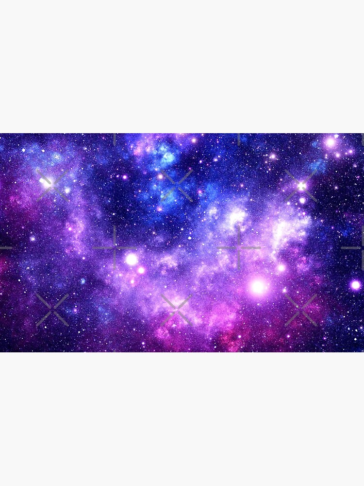 Purple Blue Galaxy Nebula by 2sweetsDesign