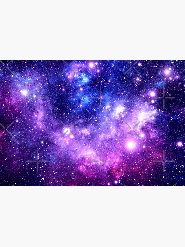 Purple Blue Galaxy Nebula by 2sweetsDesign