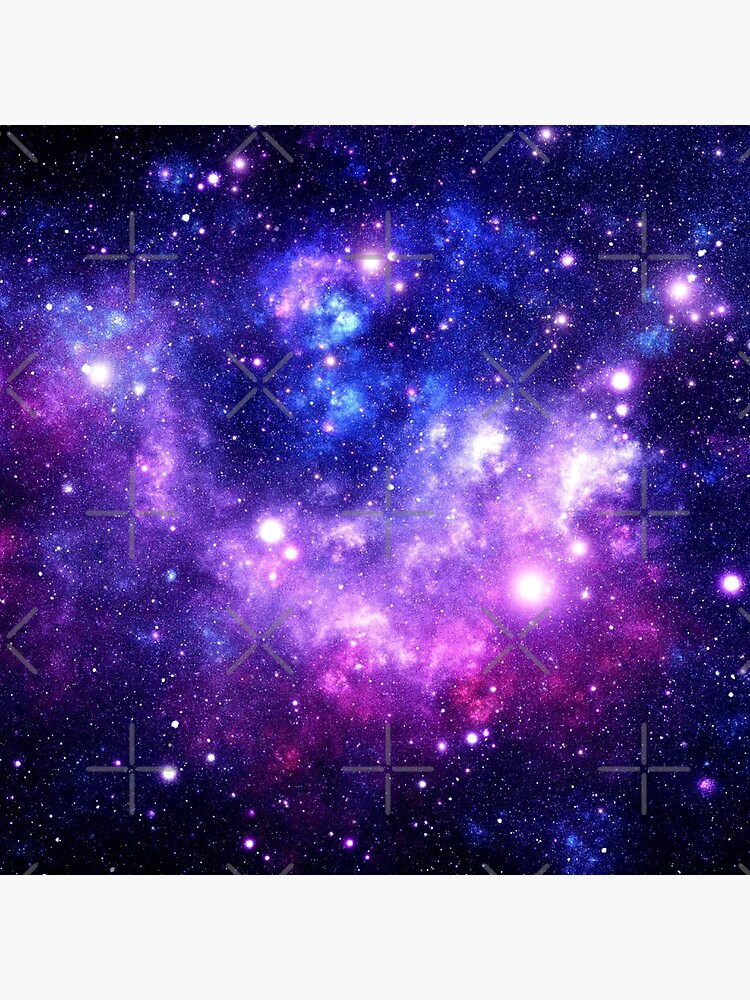 Purple Blue Galaxy Nebula by 2sweetsDesign