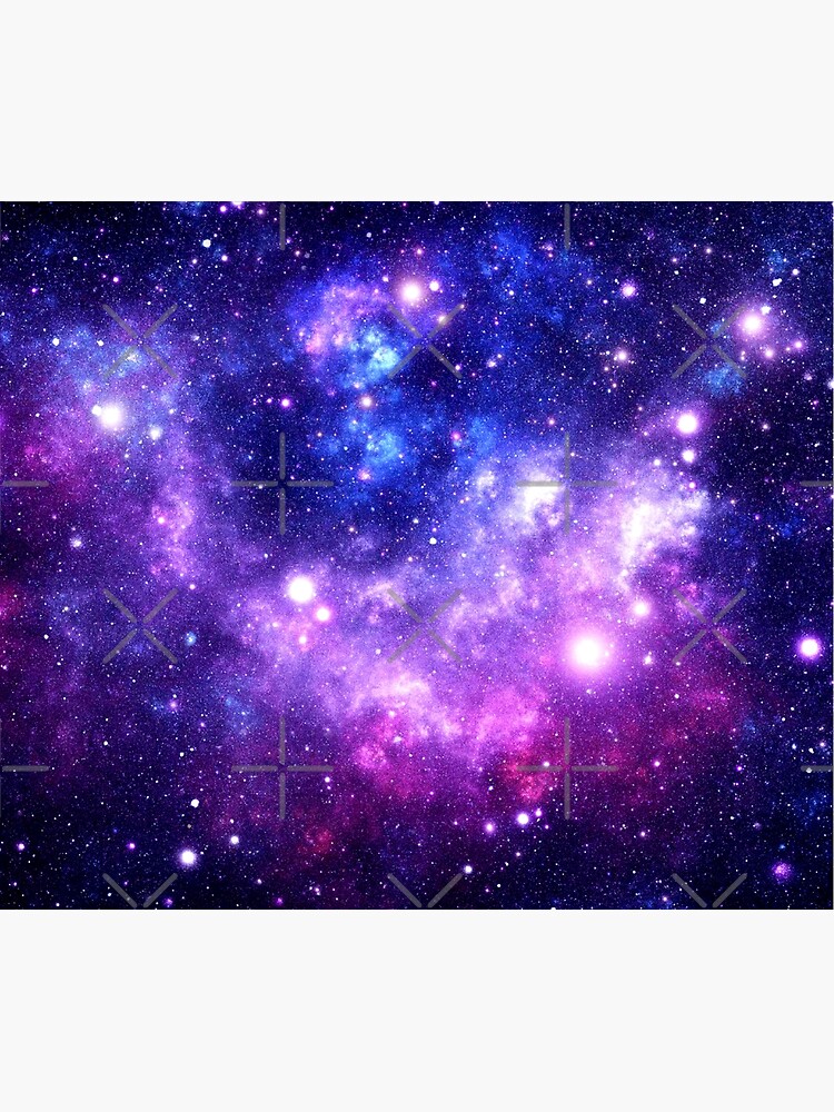Purple Blue Galaxy Nebula by 2sweetsDesign