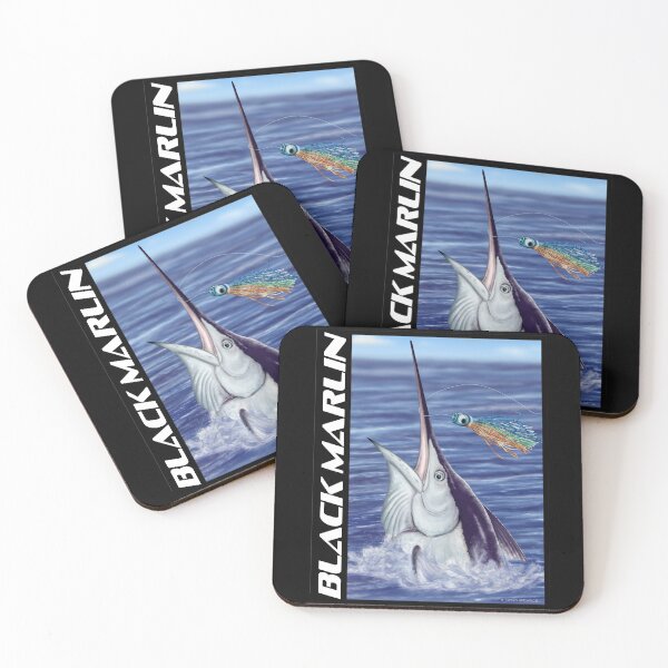 Item preview, Black Marlin designed and sold by David Pearce Marine Art.