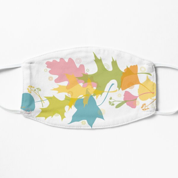 Colorful Leaves Mask