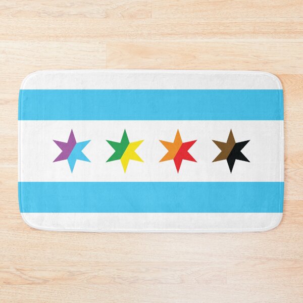 Item preview, Chicago Pride Flag designed and sold by dopaminebrand.