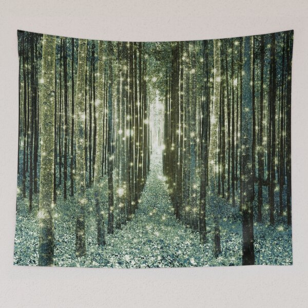 Item preview, Magical Forest Path Green Elegance designed and sold by 2sweetsDesign.