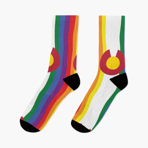 Item preview, Colorado Gay Pride Rainbow Flag designed and sold by Michelle Sarah.