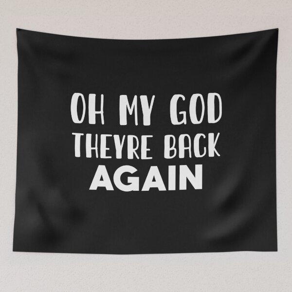 Item preview, Oh My God Theyre Back Again Boy Band Mens Womens Shirt Slim Fit T-Shirt designed and sold by sfyn-na.