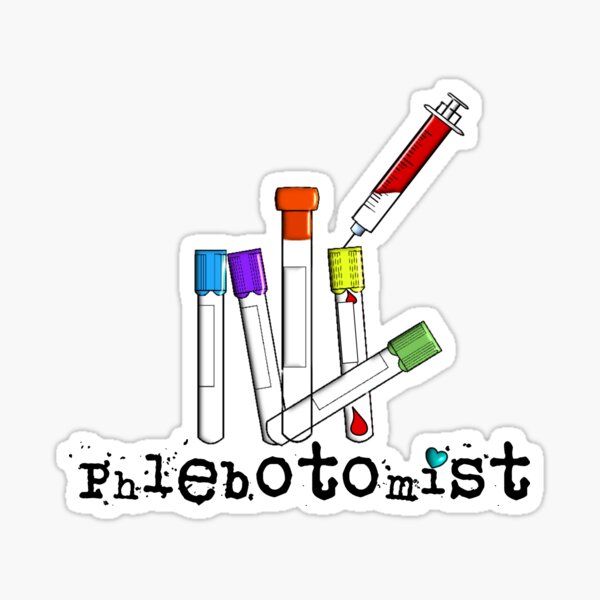 Item preview, Phlebotomist Vacutainer Art designed and sold by gailg1957.