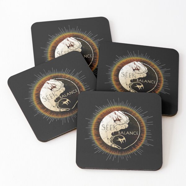 Item preview, two fists yin yang symbol - martial arts, kung fu, karate - seek balance designed and sold by mirrorimages.