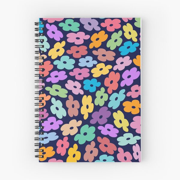 Item preview, Pastel Poppies on Dark Blue designed and sold by AxeLeon Patterns.