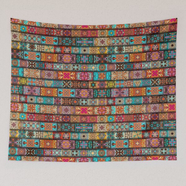 Item preview, Square Mandala P2 | BOHEMIAN - VINTAGE - MANDALAS designed and sold by mcaussieb.