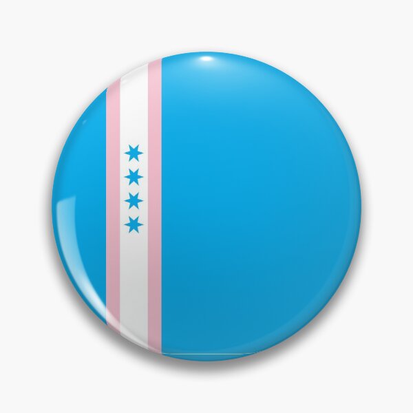 Item preview, Trans Pride Chicago Flag (Sports Stripe Cyan) Leggings designed and sold by dopaminebrand.