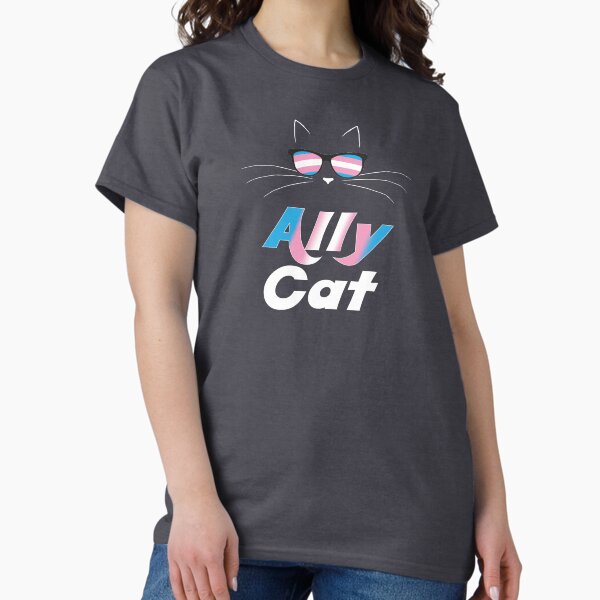 Item preview, Trans Ally Cat Gay Pride Kitty Trans Pride designed and sold by glintintheeye.