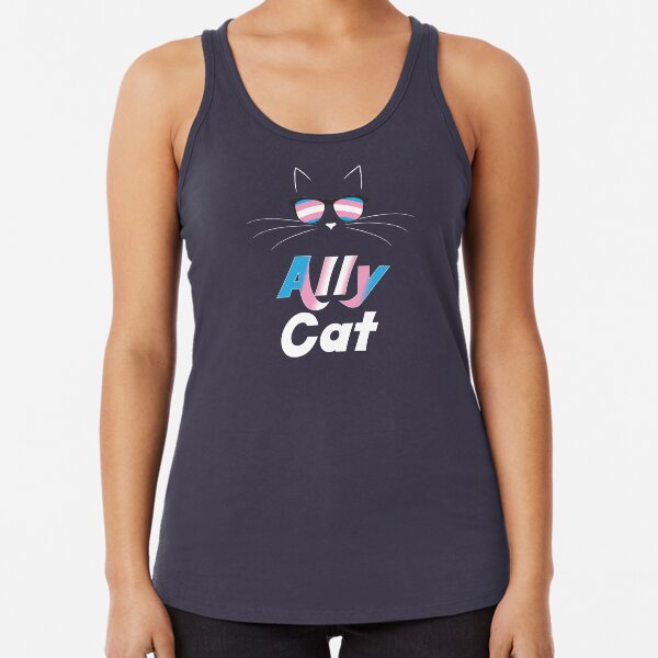 Item preview, Trans Ally Cat Gay Pride Kitty Trans Pride designed and sold by glintintheeye.