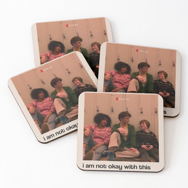 Item preview, i am not okay with this - Alternate Minimalist Cover designed and sold by amberxfarrugia.