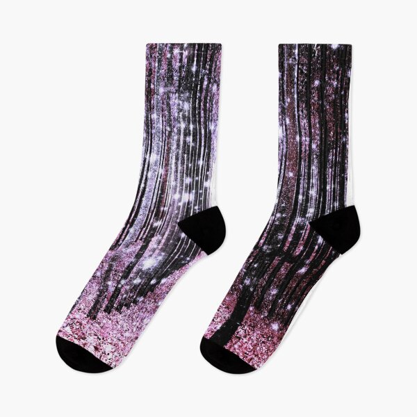 Item preview, Magical Forest Path Pink Lavender Gray designed and sold by 2sweetsDesign.