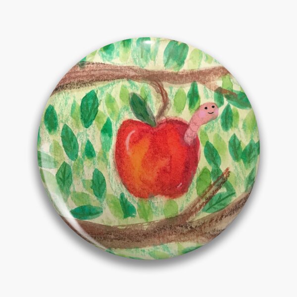 Item preview, Apple & Worm designed and sold by Amelia Mellberg.