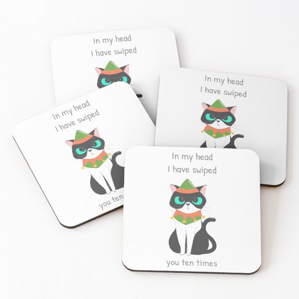 Item preview, funny cat designs designed and sold by mademan3.