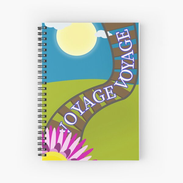 Voyage voyage Cahier à spirale