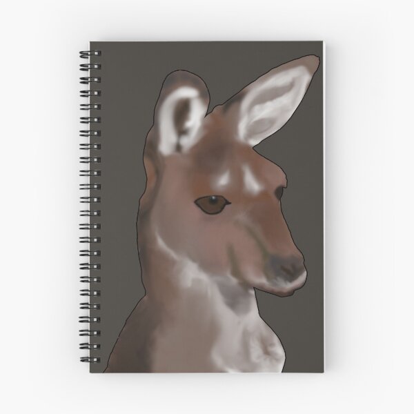 Item preview, Kangaroo, head shot designed and sold by artimaeus.