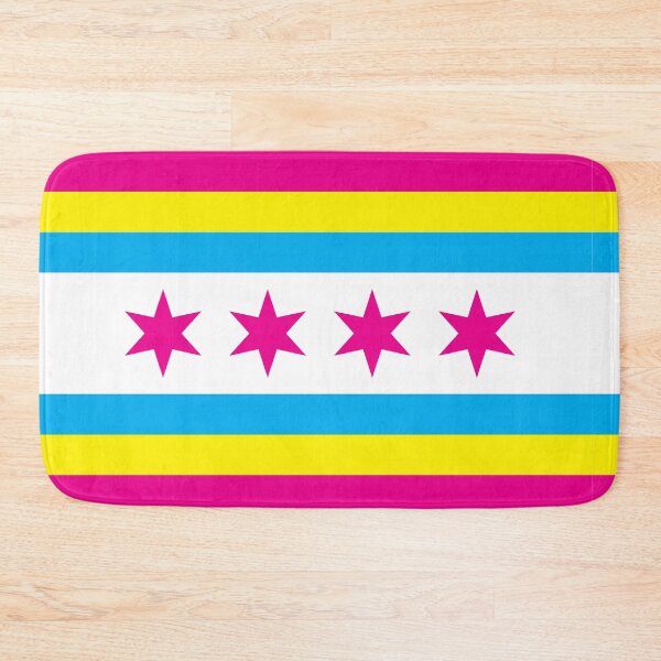 Item preview, Pan Pride Chicago Flag (All Over) designed and sold by dopaminebrand.