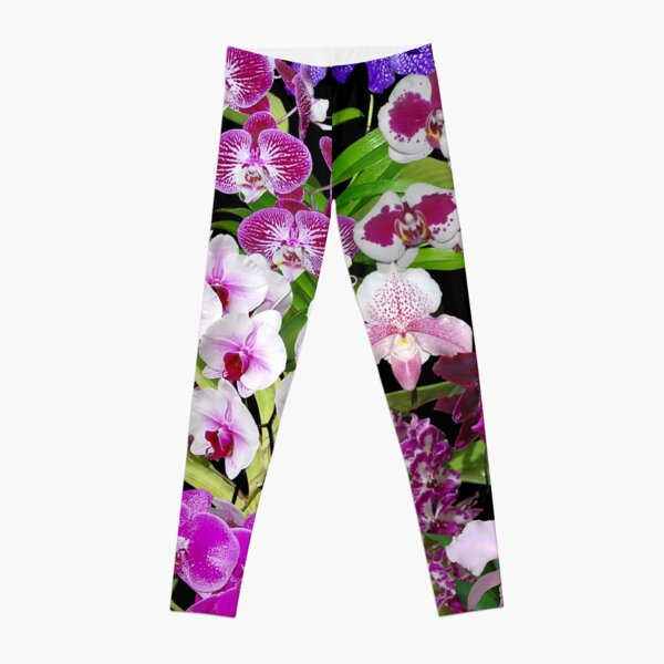 Orchids - Cool and Restful Colors! Leggings